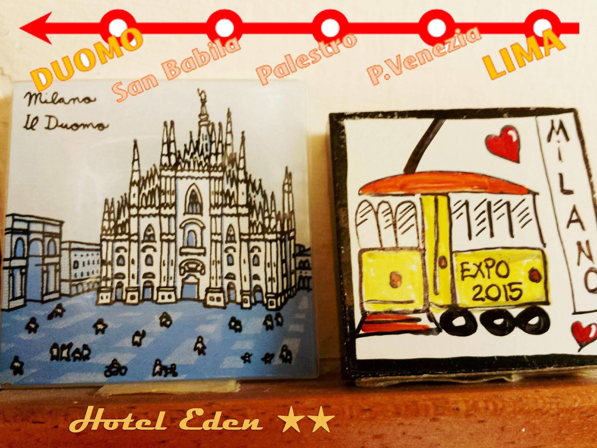 Hotel Eden Milano Eksteriør bilde